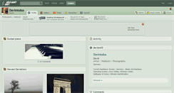 Desktop Screenshot of daviniodus.deviantart.com
