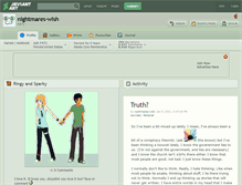 Tablet Screenshot of nightmares-wish.deviantart.com