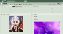 Desktop Screenshot of cisolr.deviantart.com