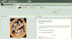 Desktop Screenshot of jimmythescratch.deviantart.com