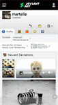 Mobile Screenshot of martelle.deviantart.com