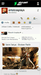 Mobile Screenshot of eriolcosplays.deviantart.com