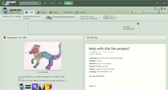 Desktop Screenshot of jaystryke.deviantart.com