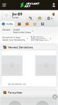 Mobile Screenshot of jw-89.deviantart.com