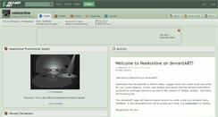 Desktop Screenshot of neekonline.deviantart.com