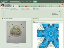 Tablet Screenshot of pinklilith.deviantart.com