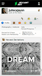 Mobile Screenshot of juliecajayon.deviantart.com