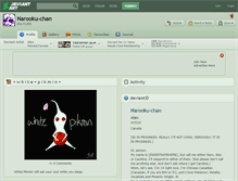Tablet Screenshot of narooku-chan.deviantart.com