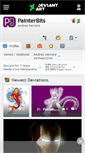 Mobile Screenshot of painterbits.deviantart.com