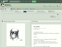 Tablet Screenshot of daniparra.deviantart.com