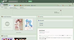 Desktop Screenshot of erololi.deviantart.com