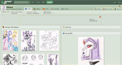 Desktop Screenshot of nansui.deviantart.com