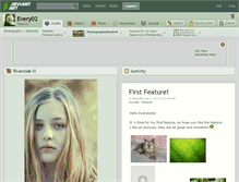 Tablet Screenshot of every02.deviantart.com