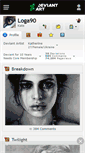 Mobile Screenshot of loga90.deviantart.com