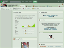Tablet Screenshot of kuramalovers.deviantart.com