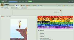 Desktop Screenshot of lilnanny.deviantart.com