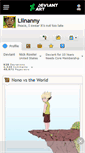 Mobile Screenshot of lilnanny.deviantart.com