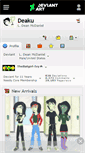 Mobile Screenshot of deaku.deviantart.com