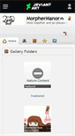 Mobile Screenshot of morphermanor.deviantart.com