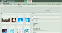 Desktop Screenshot of cerberus-93.deviantart.com