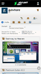 Mobile Screenshot of guiwhore.deviantart.com
