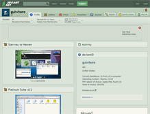 Tablet Screenshot of guiwhore.deviantart.com