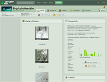 Tablet Screenshot of physicalvsmental.deviantart.com