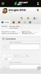 Mobile Screenshot of eno-gee-drink.deviantart.com