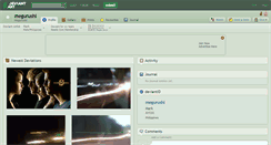 Desktop Screenshot of megurushi.deviantart.com
