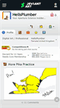 Mobile Screenshot of hellsplumber.deviantart.com