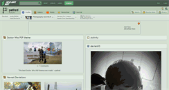 Desktop Screenshot of pathed.deviantart.com