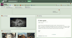 Desktop Screenshot of fuzzy.deviantart.com