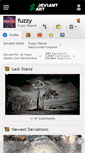 Mobile Screenshot of fuzzy.deviantart.com