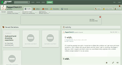 Desktop Screenshot of popperchick321.deviantart.com