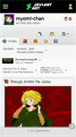 Mobile Screenshot of myomi-chan.deviantart.com