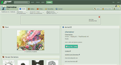Desktop Screenshot of chernotrav.deviantart.com