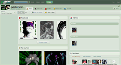 Desktop Screenshot of matrix-fans.deviantart.com