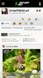 Mobile Screenshot of mrsselfdestruct.deviantart.com