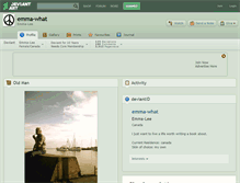 Tablet Screenshot of emma-what.deviantart.com
