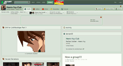 Desktop Screenshot of heero-yuy-club.deviantart.com