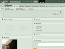 Tablet Screenshot of eddcoates.deviantart.com