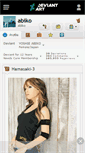 Mobile Screenshot of abiko.deviantart.com