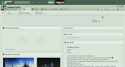 Desktop Screenshot of lorenor-zorro.deviantart.com