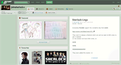 Desktop Screenshot of johnsherlock.deviantart.com