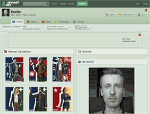 Tablet Screenshot of kexito.deviantart.com