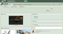Desktop Screenshot of d-mounty.deviantart.com