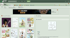 Desktop Screenshot of bayy.deviantart.com