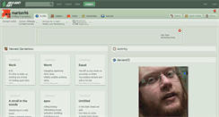 Desktop Screenshot of marton96.deviantart.com