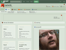 Tablet Screenshot of marton96.deviantart.com