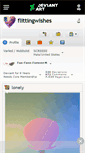 Mobile Screenshot of flittingwishes.deviantart.com